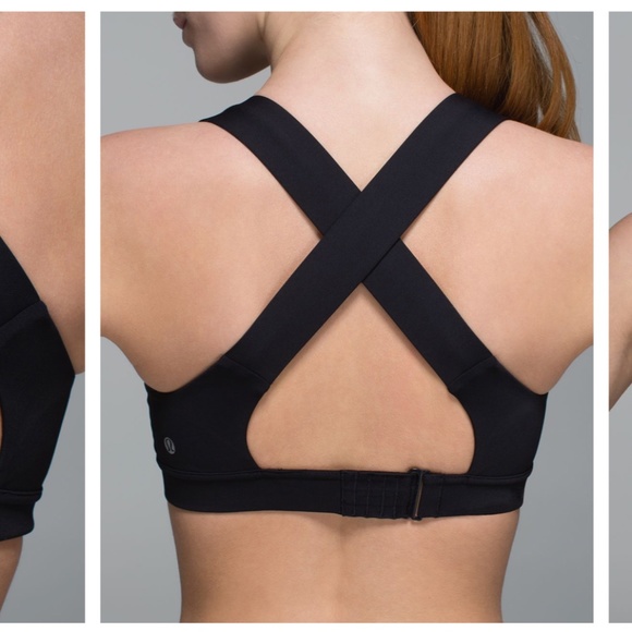 lululemon athletica Other - Lululemon All Sport Bra *Adjustable Black Size 6
